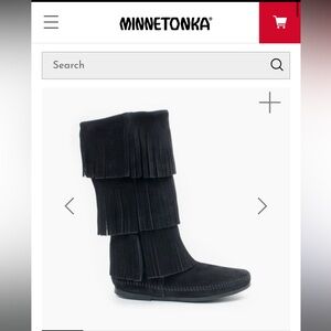 Minnetonka 3 Layer Fringe Boot